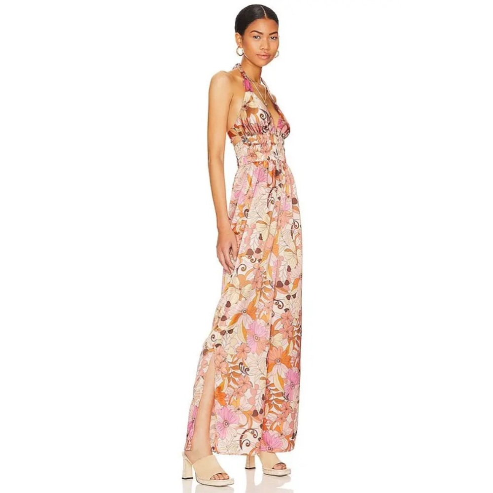 Rays For Days Betony Jumpsuit in Bardot Floral Size Medium Retro Style - Picture 2 of 12